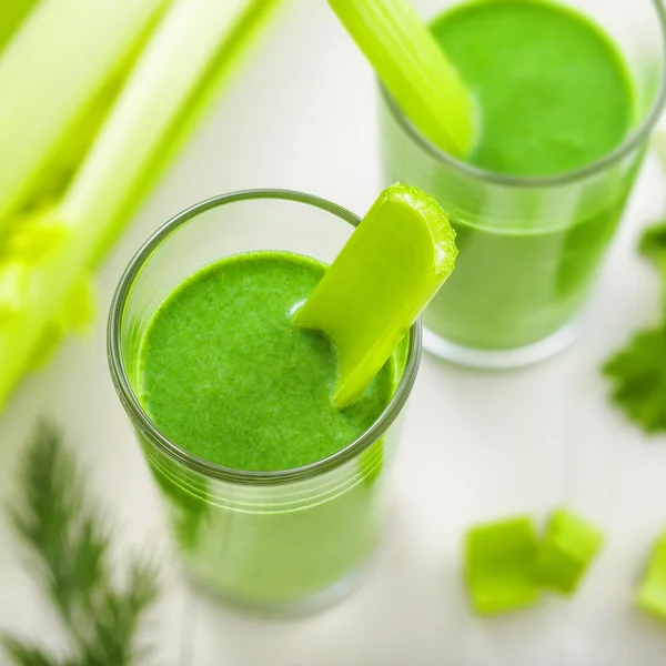 Healthy vegetable drink, smoothie — Stock Photo, Image