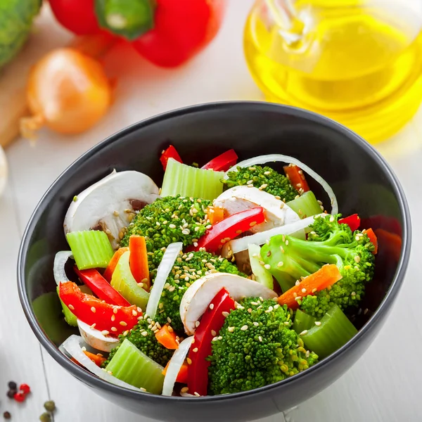 Healthy vegetarian food — Stock Photo, Image