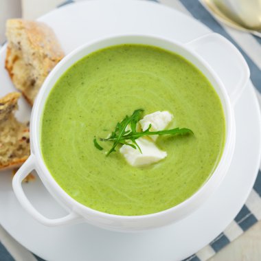 kremalı ıspanak çorbası