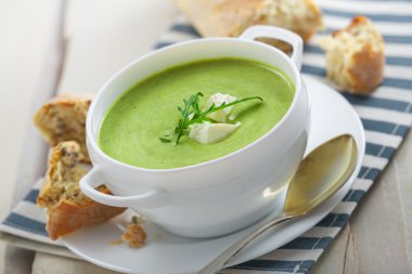 kremalı ıspanak çorbası