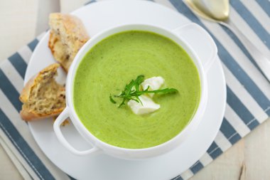 kremalı ıspanak çorbası