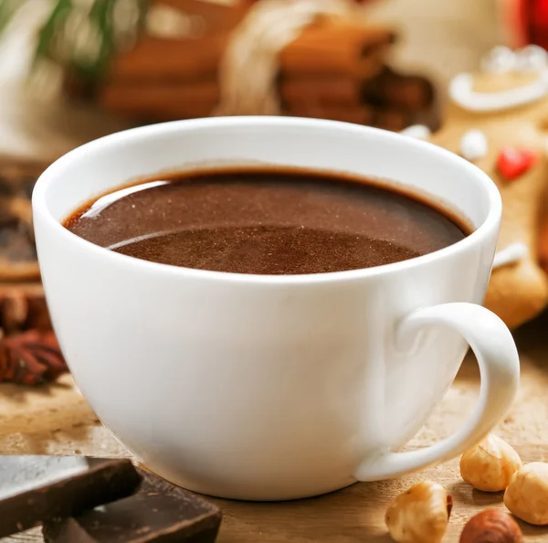 Tasse de chocolat chaud — Photo