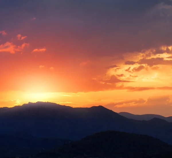 Sonnige Landschaft — Stockfoto