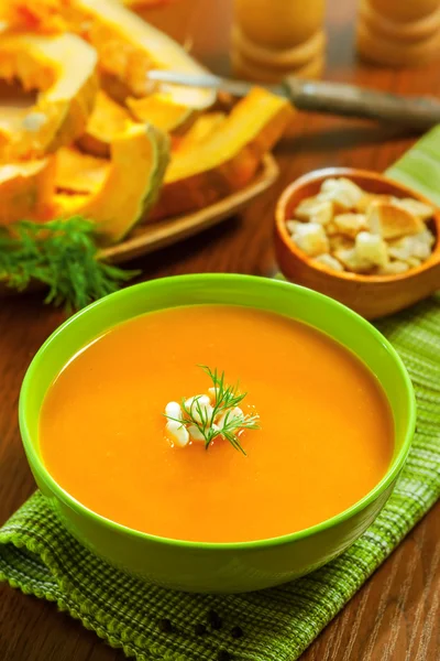 Pumpkin soup — Stock Photo, Image