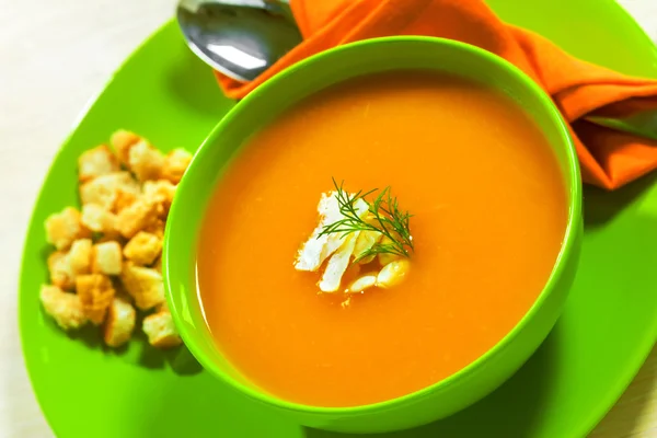Cream soup — Stock Image Cream soup Stock Image