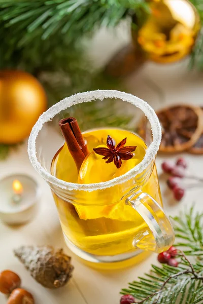 Christmas hot drink — Stock Photo, Image