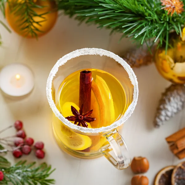 クリスマスの熱い飲み物 — ストック写真
