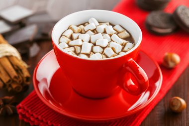 Sıcak çikolata, kış içecek