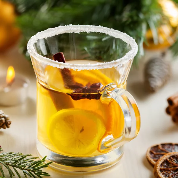 Christmas hot drink — Stock Photo, Image