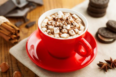 Sıcak çikolata, kış içecek