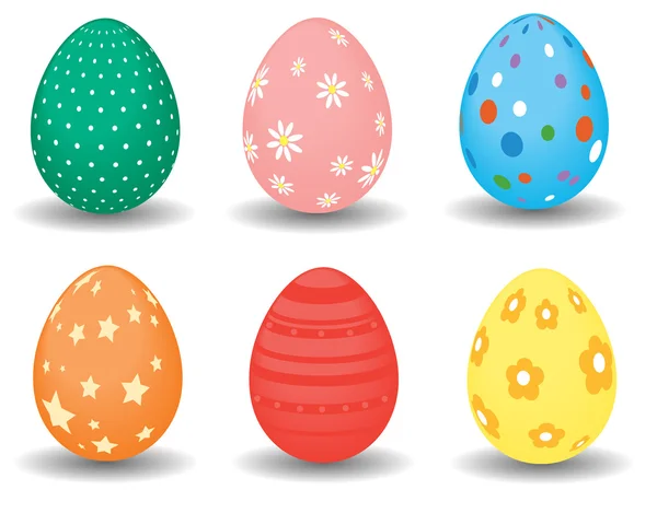 Velikonoční vajíčka Vektorová Grafika