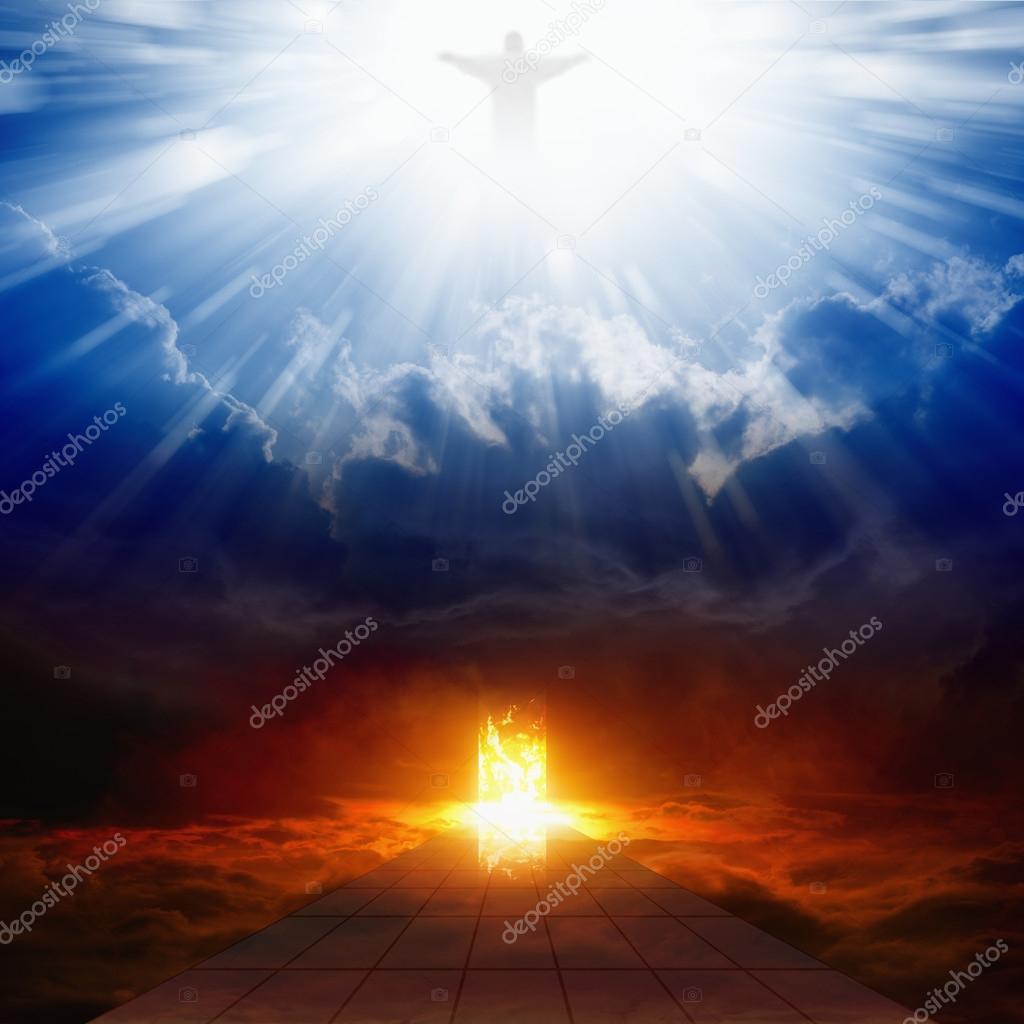 Heaven And Hell Stock Photo C I G0rzh