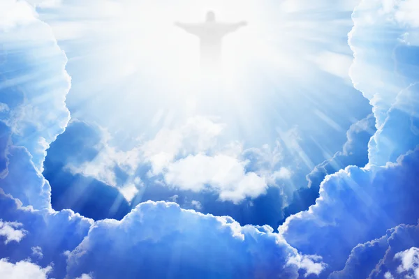 Jesus Cristo no céu — Fotografia de Stock