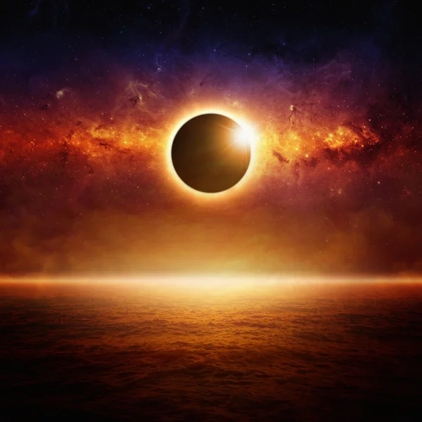 Full eclipse Stock Photo by ©I_g0rZh 50459461