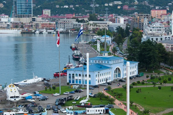 Batumi port morski — Zdjęcie stockowe