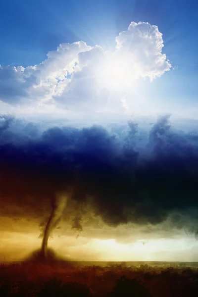 Nebe a peklo — Stock fotografie