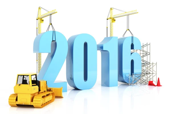 Year 2016 growth — Stock Photo, Image