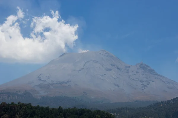 Una Vista Fascinante Del Volcán Popocatepetl México — Foto de Stock