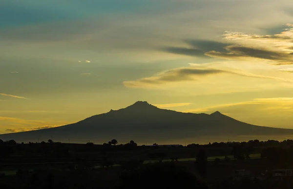Захватывающий Вид Малинче Известный Матлалкуайе Действующий Вулкан Малинцин Мексике — стоковое фото