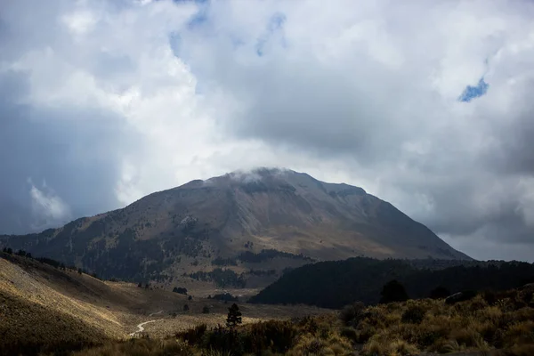 Grote Millimeter Telescoop Top Van Sierra Negra Vulkaan Puebla Mexico — Stockfoto