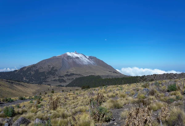 Grote Millimeter Telescoop Top Van Sierra Negra Vulkaan Puebla Mexico — Stockfoto