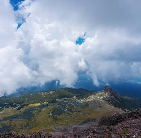 Vista Volcán Malinche México — Foto de Stock