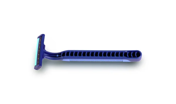 Lâminas de barbear azuis — Fotografia de Stock