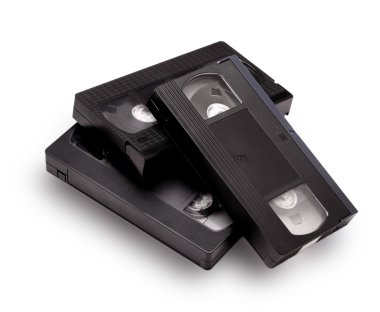 Boş vhs video kaset kaset