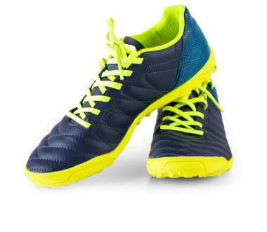 Spor ayakkabıları ya da spor ayakkabıları beyaz arka planda izole edilmiştir