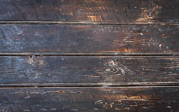 Fechar a textura antiga pintado tábuas de madeira. Foco seletivo — Fotografia de Stock