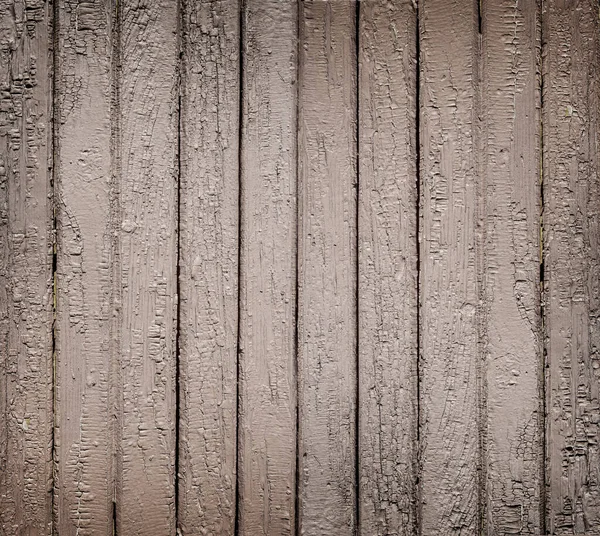 Fundo de idade marrom pintado placa de madeira — Fotografia de Stock