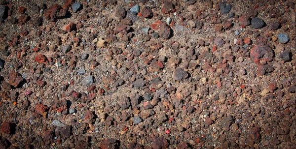Tekstura krateru wulkanicznego na Kamczatce. Skupienie selektywne — Zdjęcie stockowe