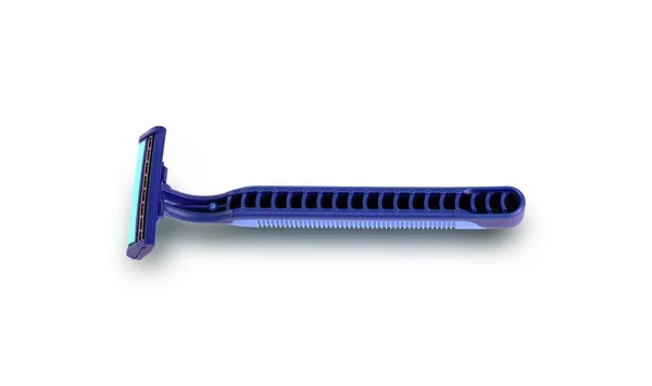 Blue razor blades — Stock Photo, Image