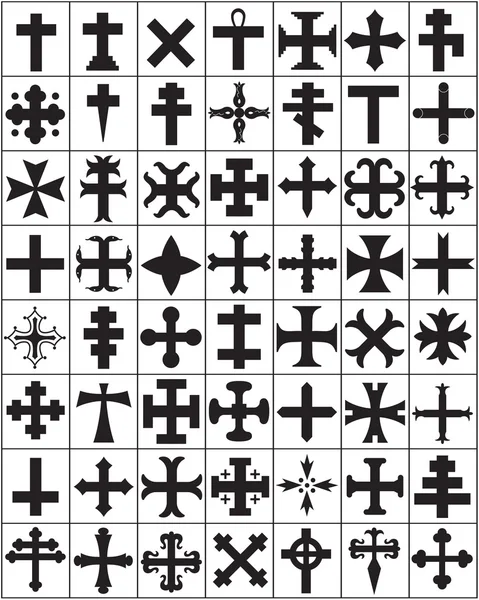Religious crosses set