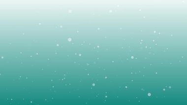 Parçacık çemberi renk arkaplanında döner. Bokeh ile Parıldayan Parçacıklar.