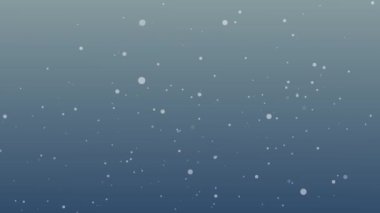 Parçacık çemberi renk arkaplanında döner. Bokeh ile Parıldayan Parçacıklar.