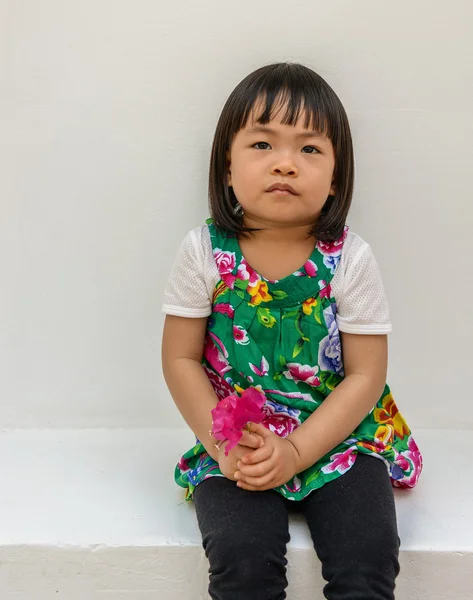 Asian toddler girl — Stock Photo, Image