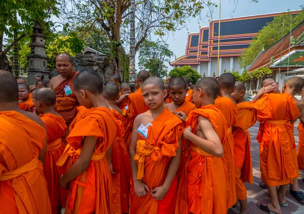 Buddhist novice — Stock Photo, Image