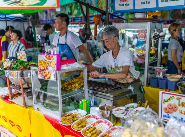 Trottoir à Chatuchak, Bangkok, Thaïlande — Photo