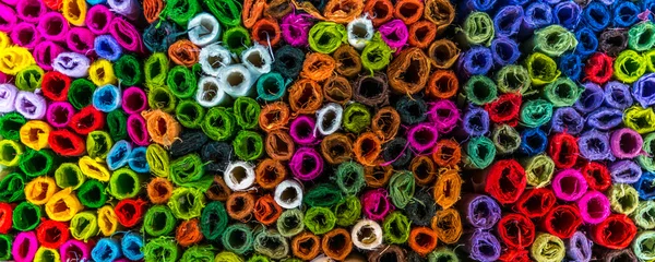 Papel de arroz colorido — Fotografia de Stock