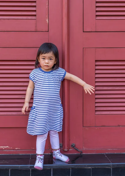 Asian toddler girl — Stock Photo, Image