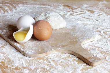 tatil için pişirme için malzemeler