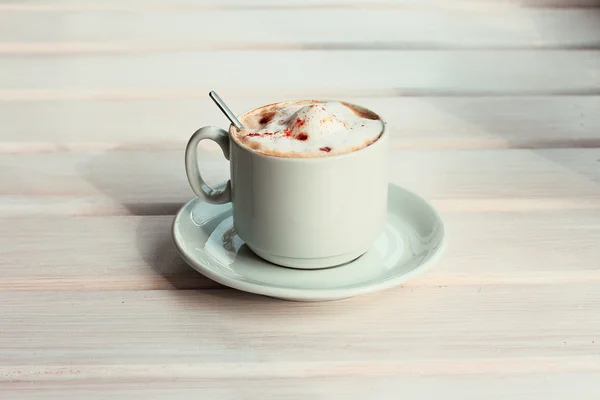 Sopka speciálního cappuccino chuť — Stock fotografie