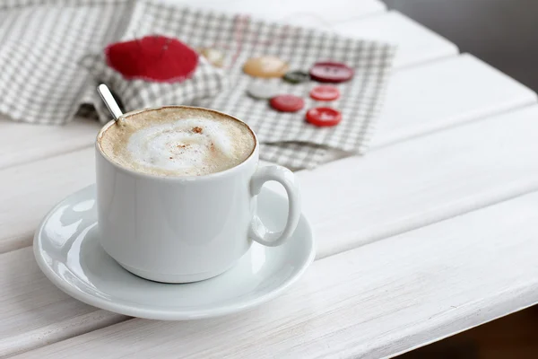 Café quente excelente pausa de trabalho — Fotografia de Stock