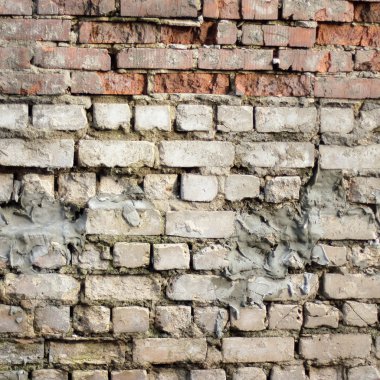Eski tuğla duvar