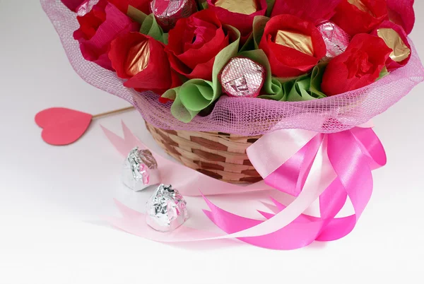 Chocolate Valentine's Day — Stock Photo, Image