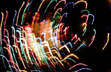 Festival ışıklar ışıklar dans