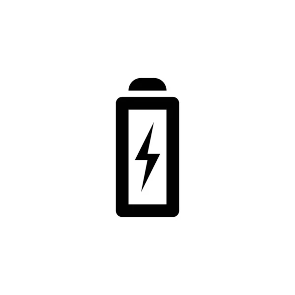 Battery Charging Sign Symbol Website Design Template Design Vector Illustration — Stock Vector