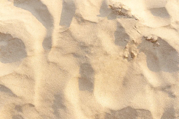 Sand Texture Background Beach Light Beige Sea Sand Texture Pattern — Stock Photo, Image