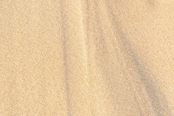 Písčitá Textura Pozadí Pláži Světle Béžové Moře Písek Textura Vzor — Stock fotografie